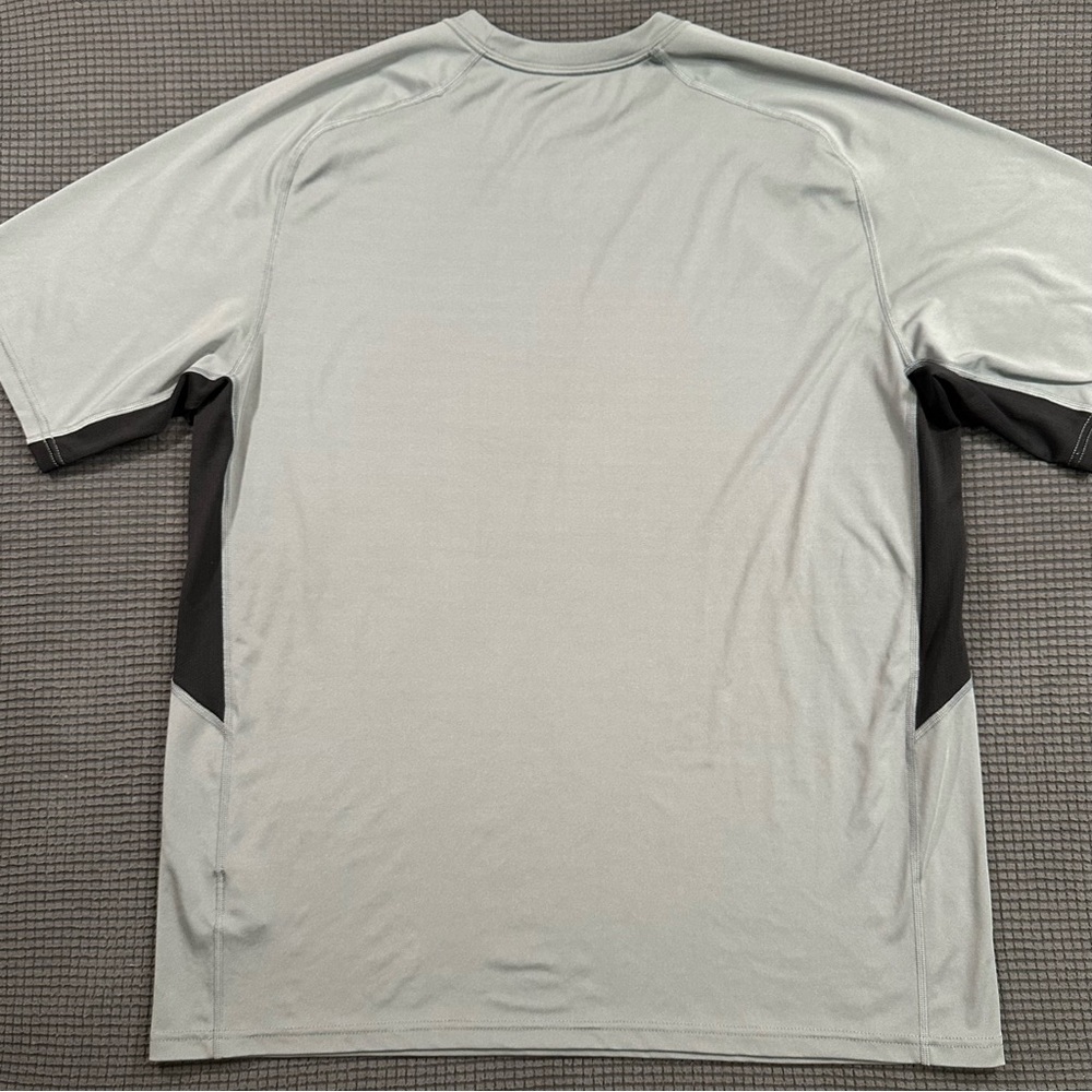 Nike Dri Fit Shirt Men's XL Gray Short Sleeve Performance Athletic Training Tee - Picture 7 of 7